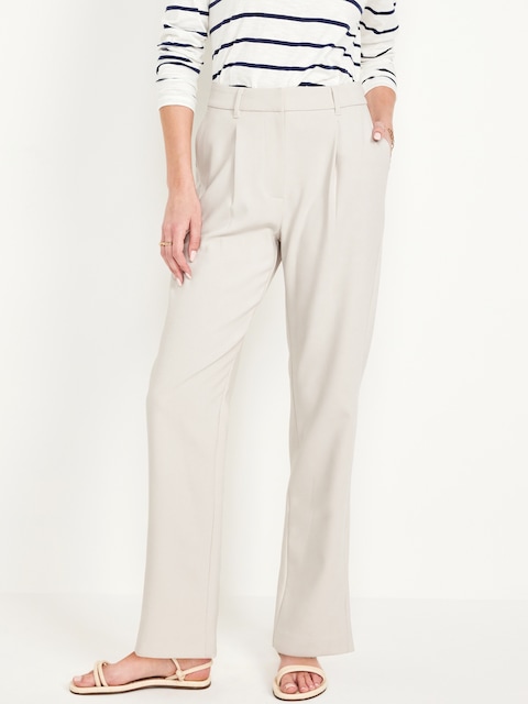 Extra High-Waisted Relaxed Slim Taylor Pants