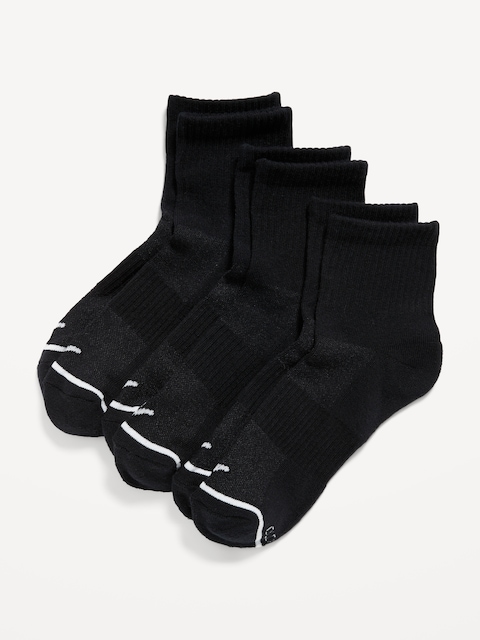 CHAUSSETTES DE SPORT COURTES POUR FEMME (PAQUET DE 3 PAIRES)