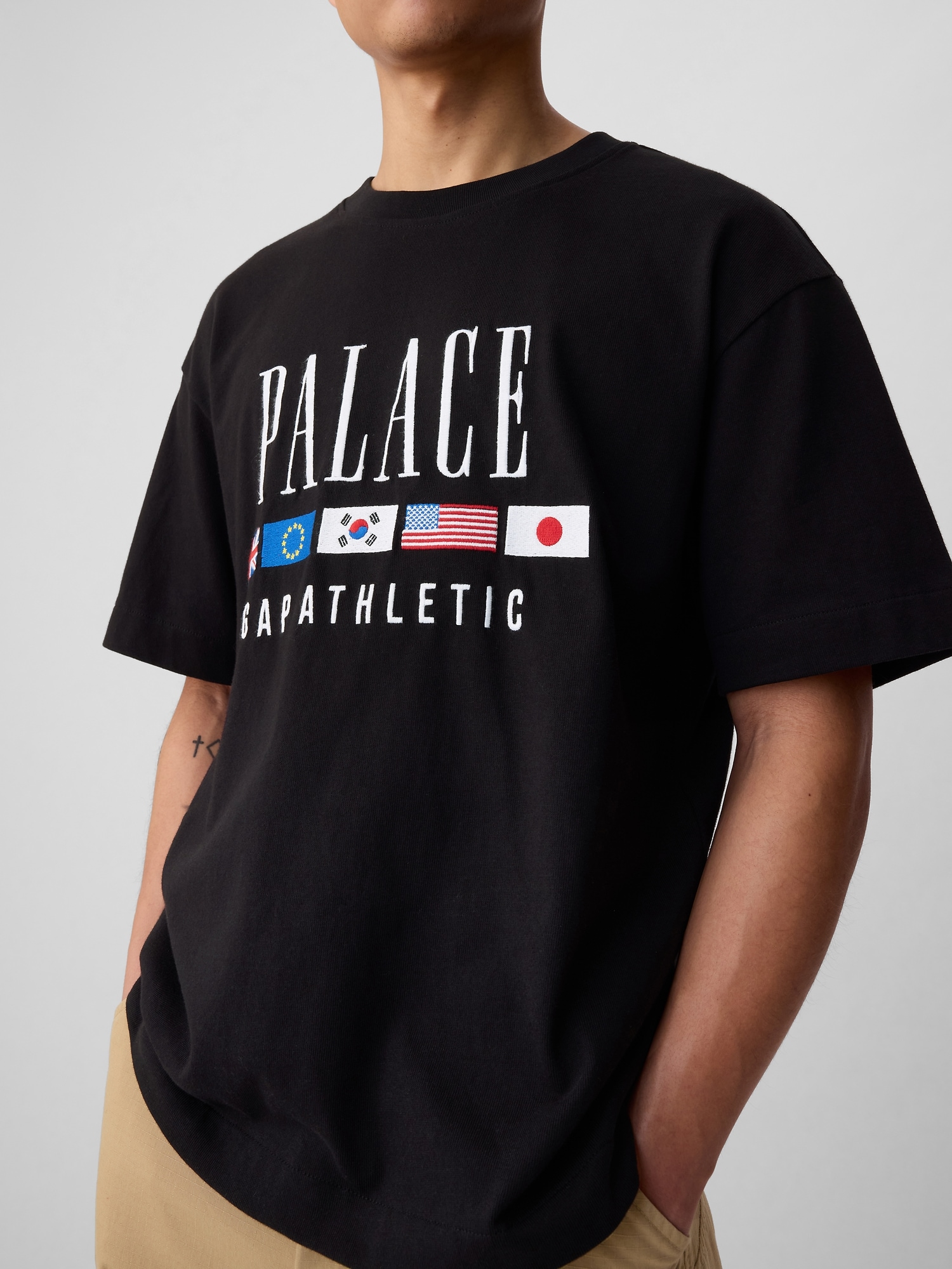 Palace Gap ヘビージャージー Tシャツ