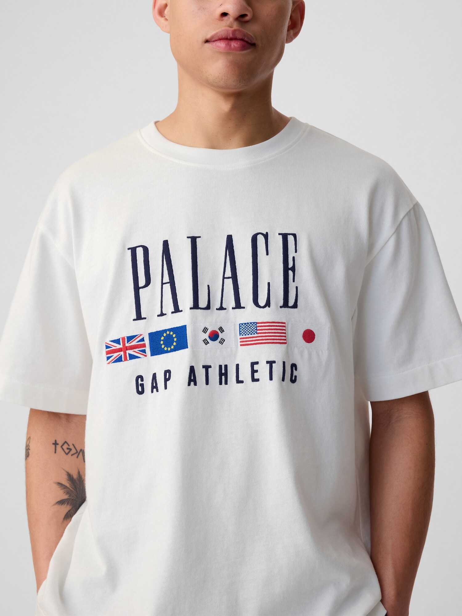 GAP × palace Tシャツ ホワイト XL - スケートボード