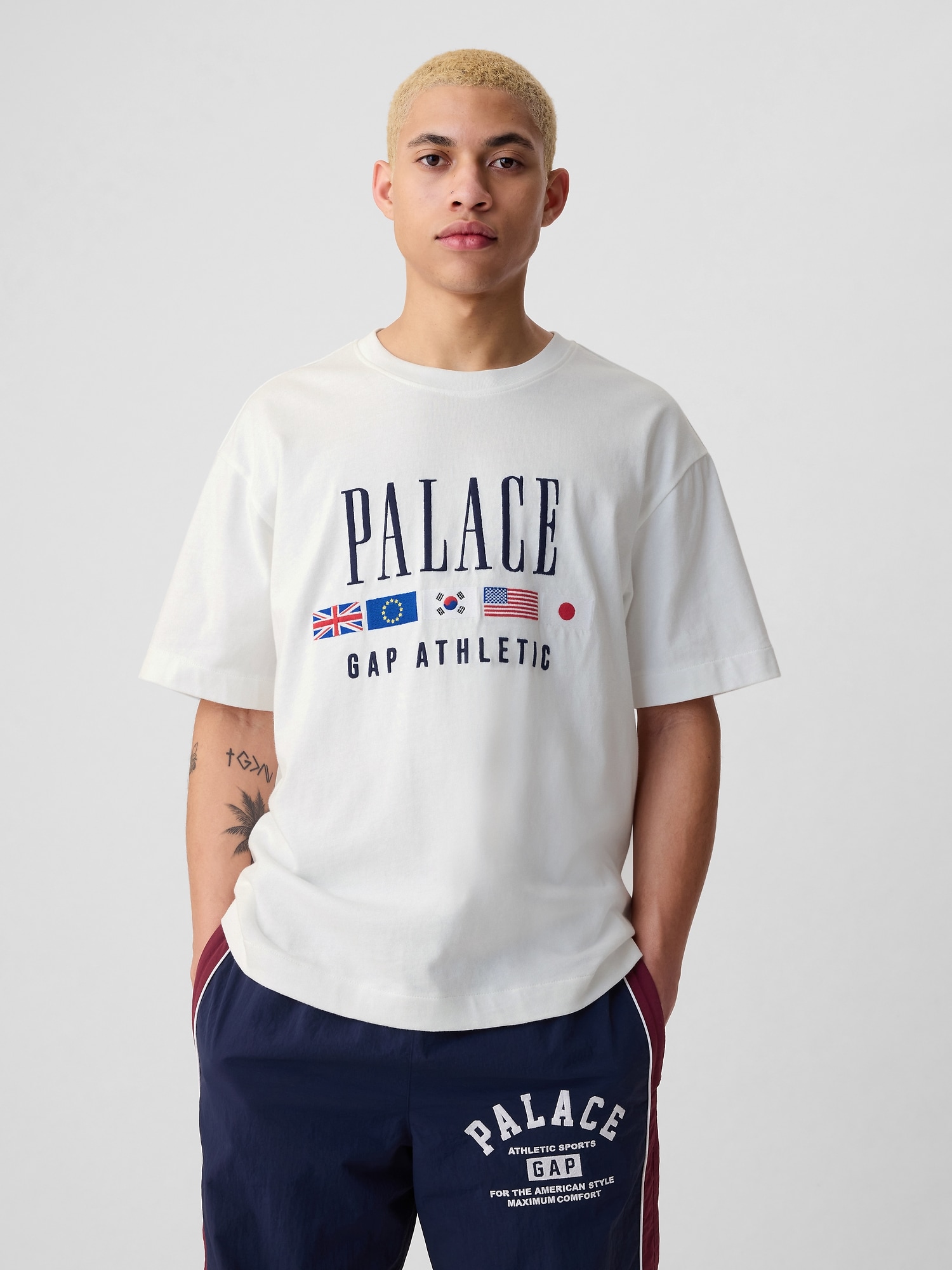 Palace Gap オックスフォードシャツ ドロップショルダー - トップス