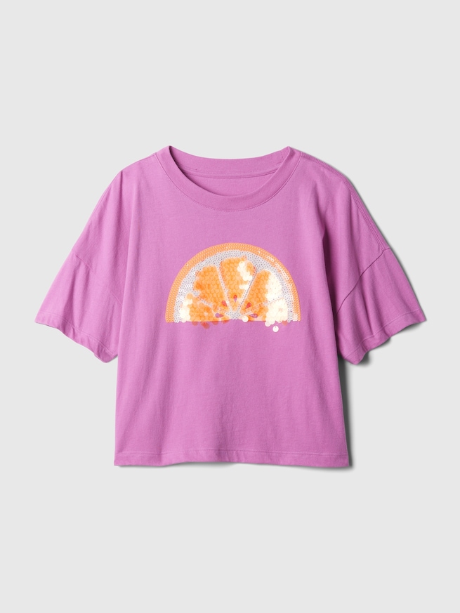 リラックス グラフィックTシャツ (キッズ)-3