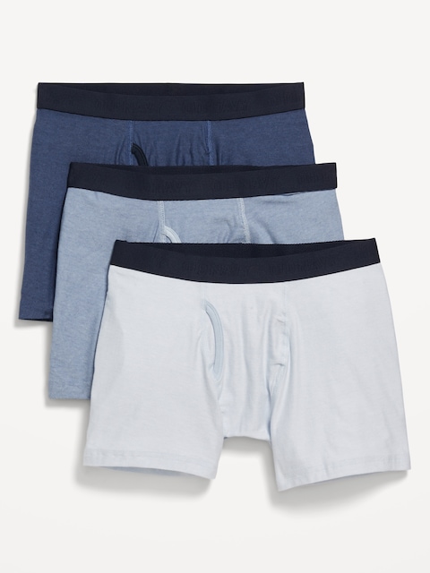 3-Pack Boxer Briefs -- 4.5-inch inseam