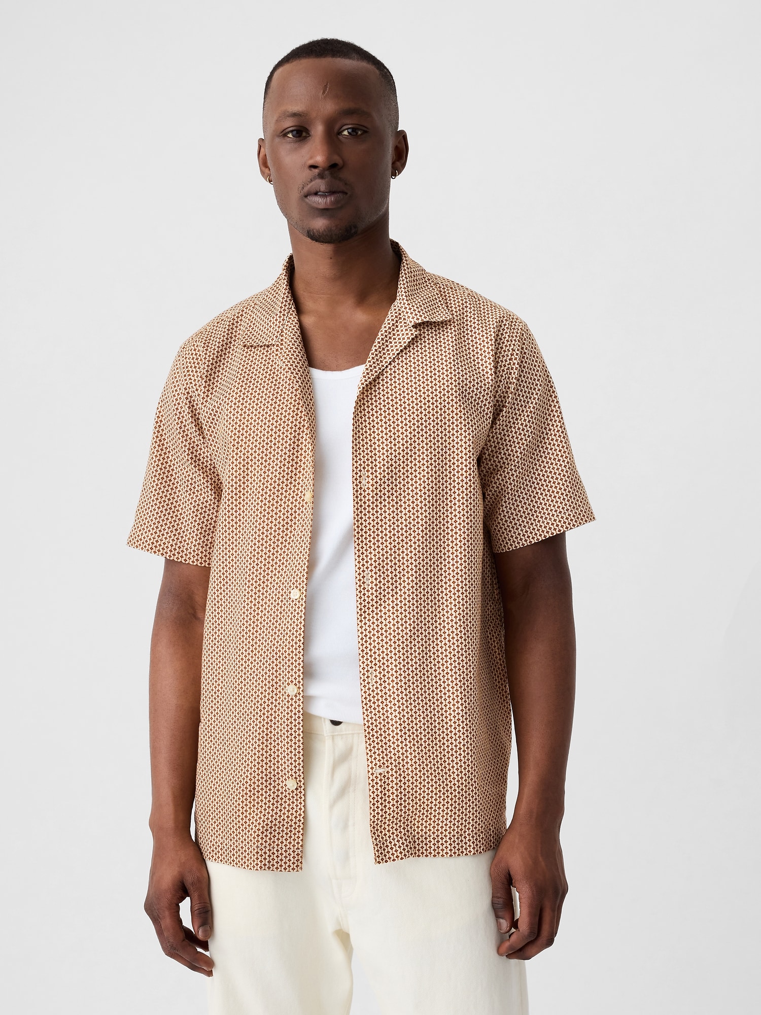 Striped Linen Shirt | Gap Factory