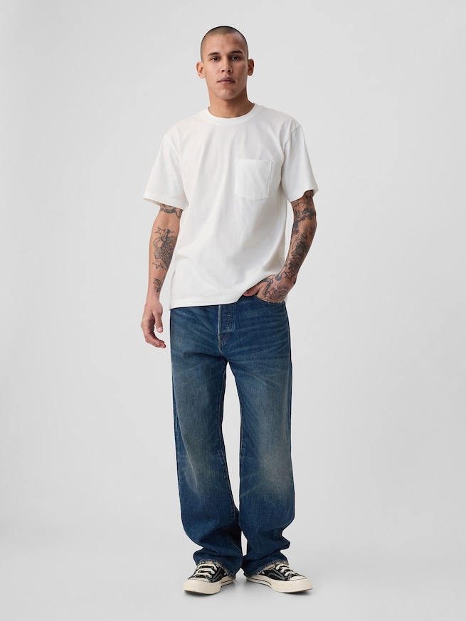 オリジナルポケットTシャツ(ユニセックス)-2