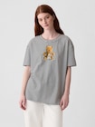 オーガニックコットン ブラナンベア ロゴ グラフィックTシャツ-0