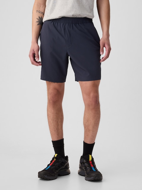 7" GapFit Active Shorts with E-Waist - Dusk Navy 654