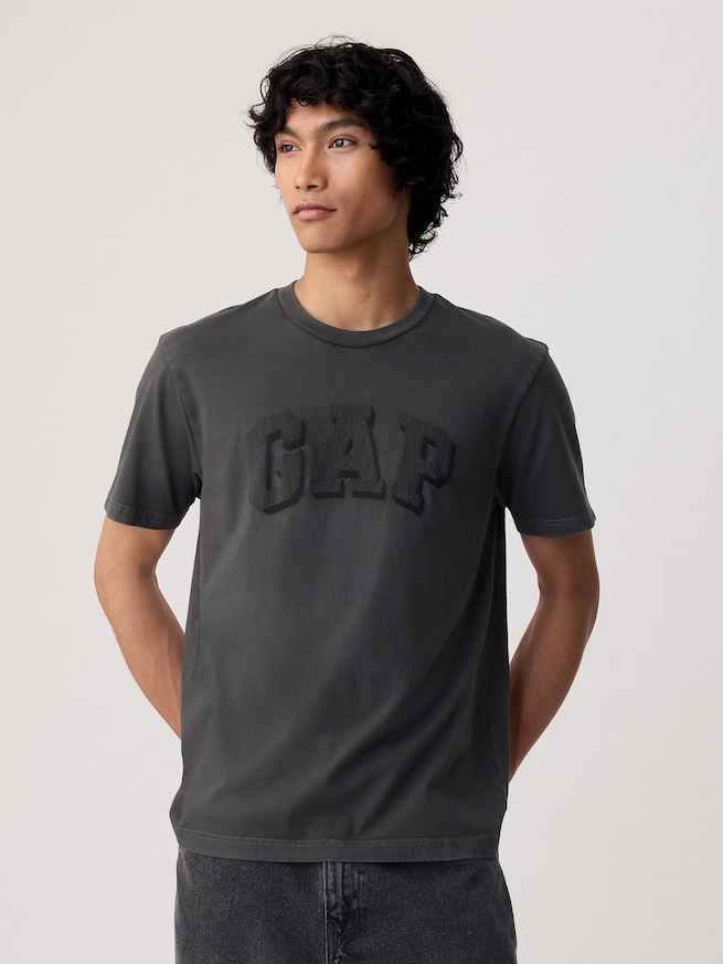 GAPアーチロゴ Tシャツ(ユニセックス)-0