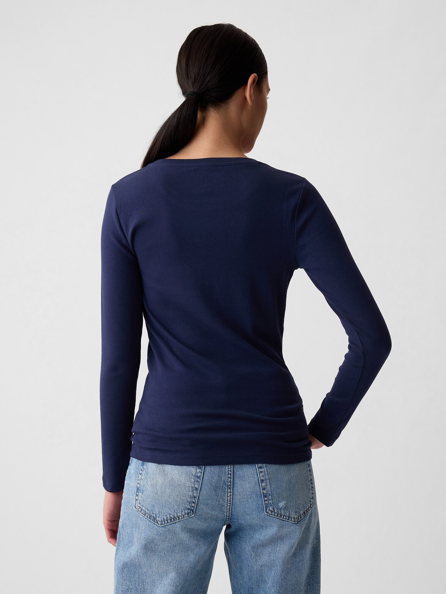 モダン クルーネックTシャツ-1