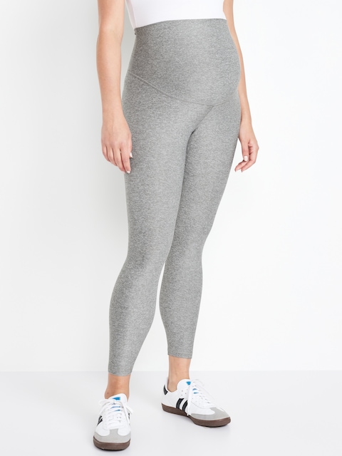 LEGGINGS NUAGE+ 7/8 À PANNEAU COUVRANT DE MATERNITÉ