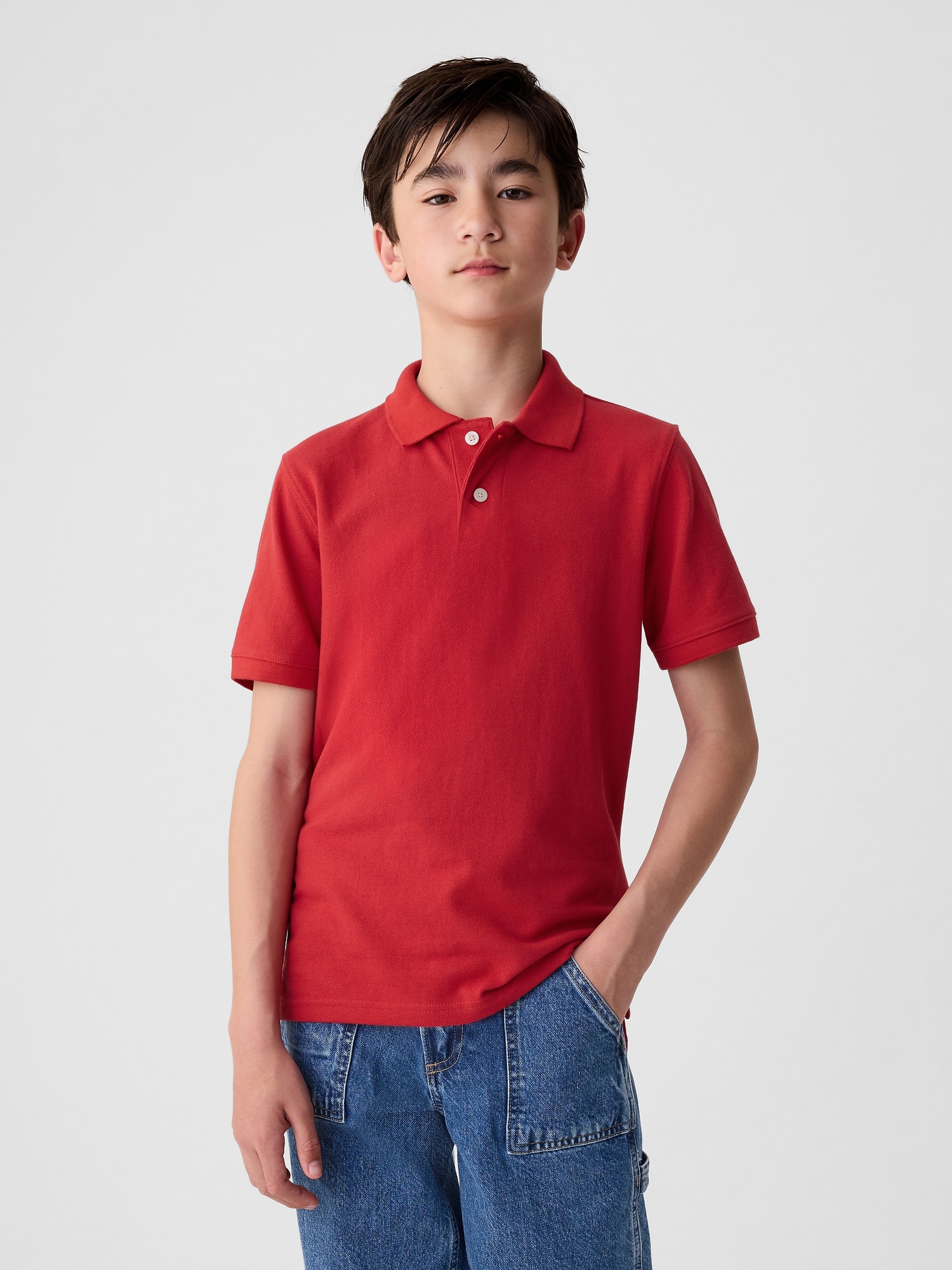 POLO D'UNIFORME POUR ENFANT