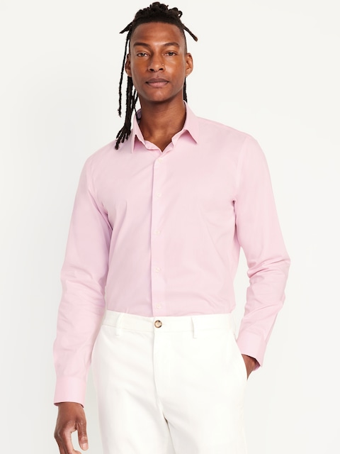 CHEMISE HABILLÉE EMBLÉMATIQUE PRO PERFORMANCE, COUPE ÉTROITE