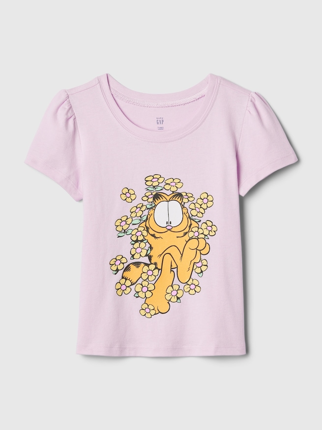 ガーフィールド GAPロゴ グラフィックTシャツ (幼児)-0