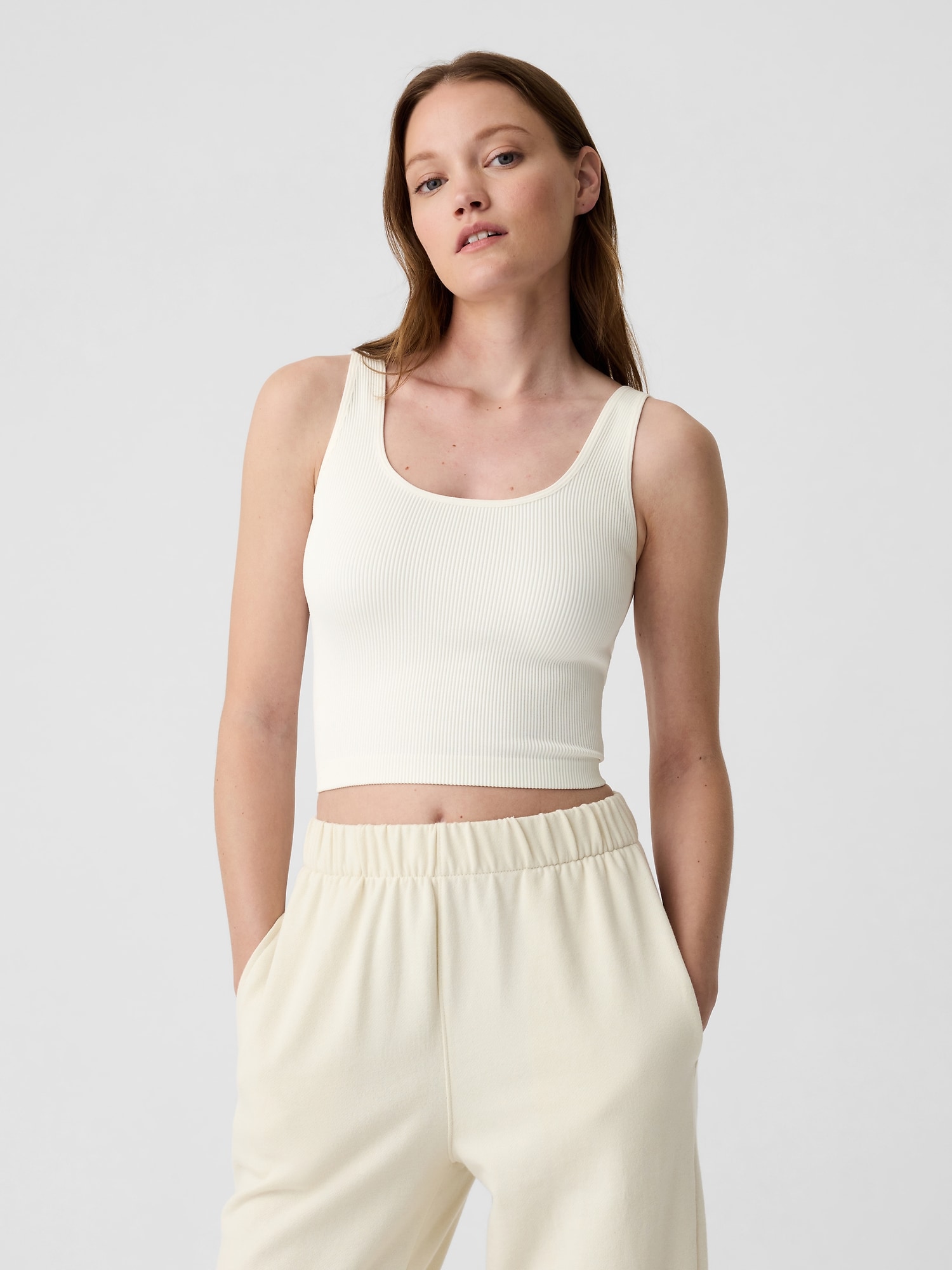 Ribbed Scoopneck Brami