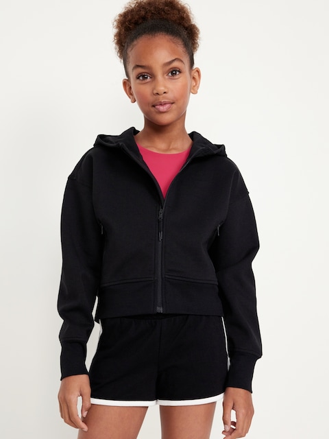 Dynamic Fleece Zip-Front Performance Hoodie for Girls
