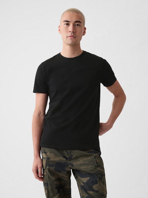 ジャージー クルーネックTシャツ