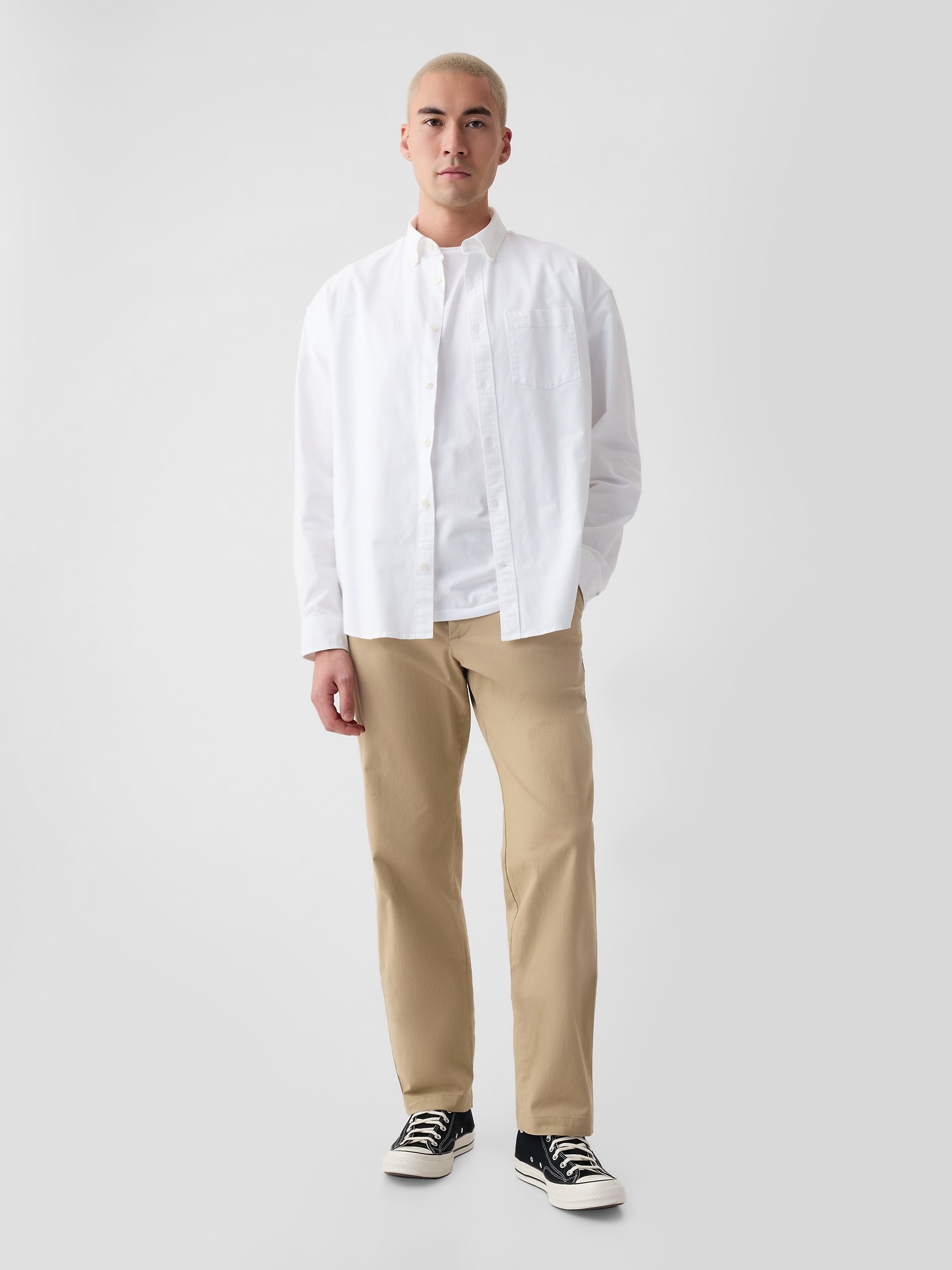 Modern Relaxed Khakis