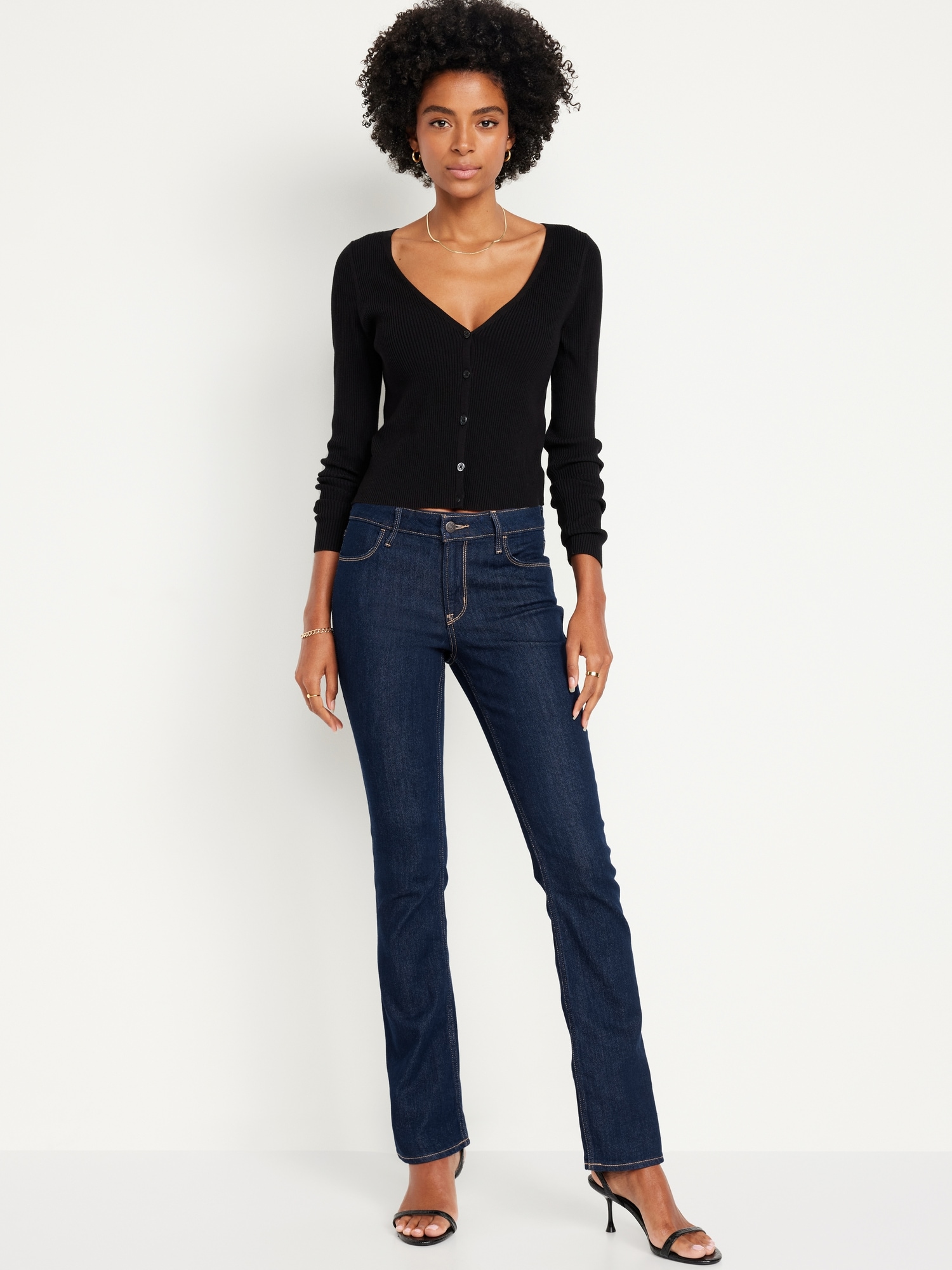 JEAN WOW SEMI-ÉVASÉ À TAILLE MI-BASSE