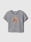 オーガニックコットン ブラナンベア アーチロゴ Tシャツ (幼児)-0