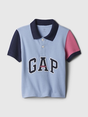 GAPアーチロゴ カラーブロックポロシャツ (幼児)