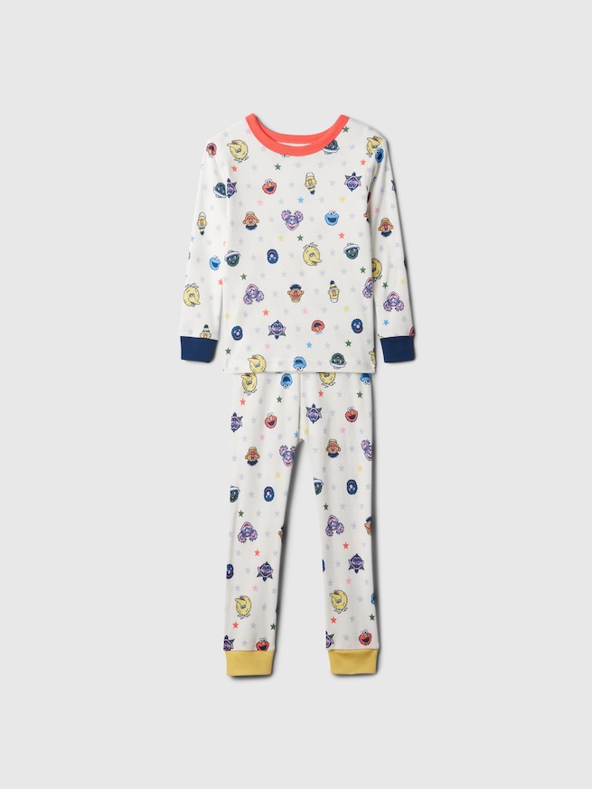 babyGap オーガニックコットン セサミストリート パジャマセット-0