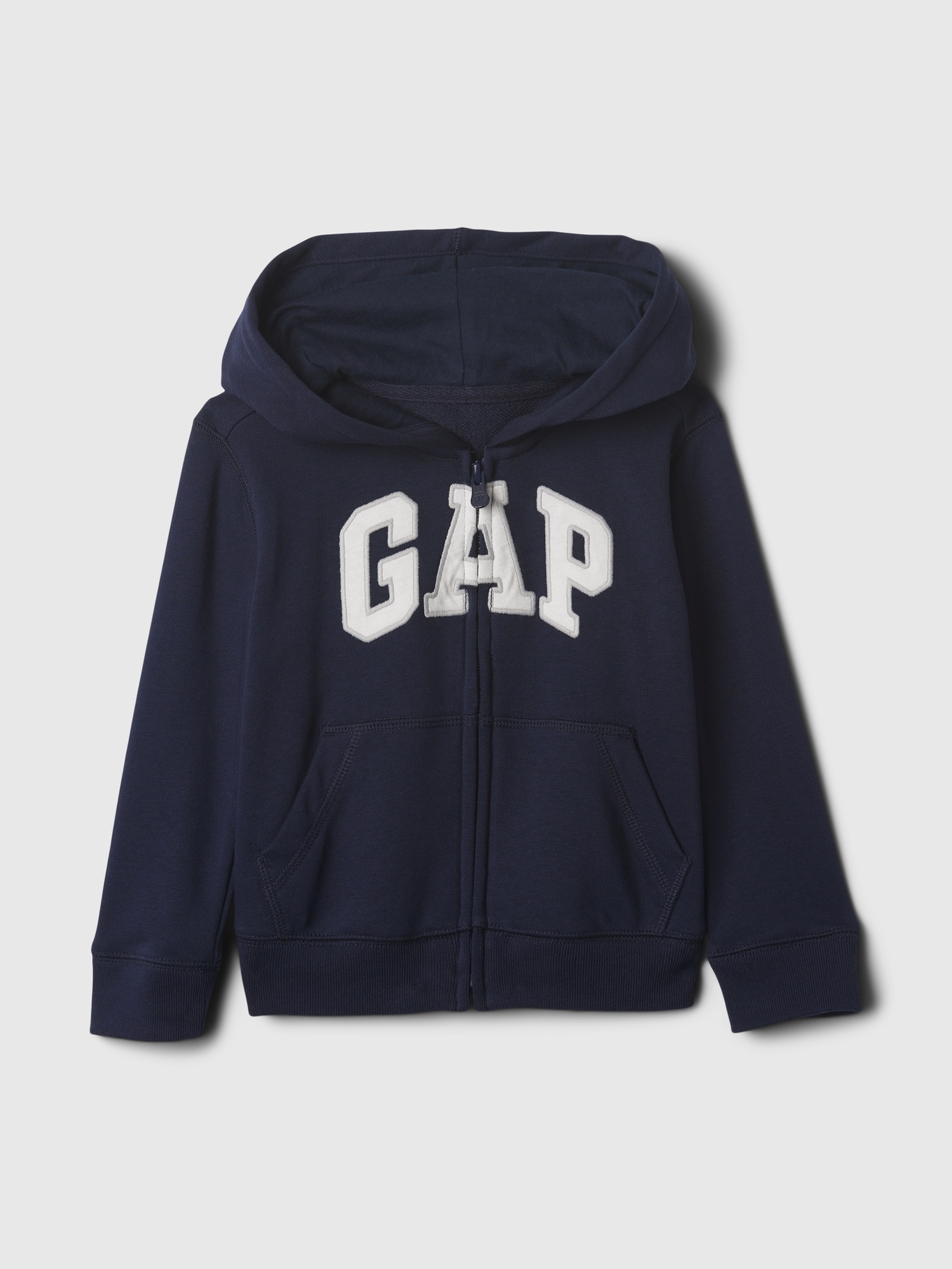 Babygap Gapロゴ ジップアップパーカー