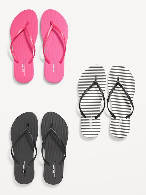 Flip-Flop Sandals 3-Pack (Partially Plant-Based)