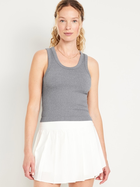 CAMISOLE CÔTELÉE AJUSTÉE ZÉNITUDE SANS COUTURES