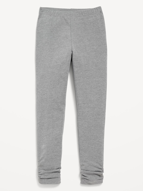 LEGGING À TAILLE HAUTE FRONCÉ SUR LE CÔTÉ POUR FILLE