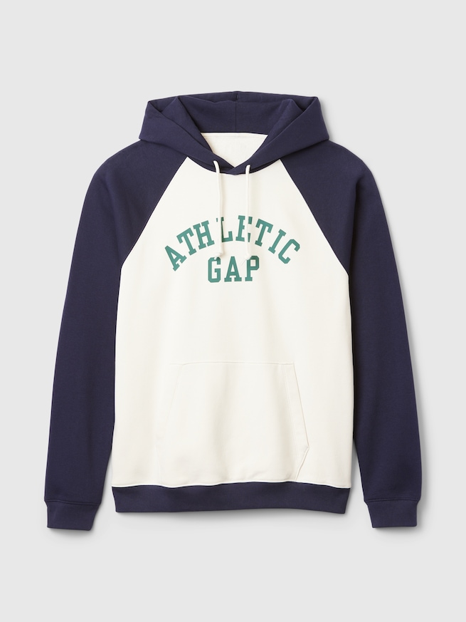 GAP ATHLETICロゴ パーカー(ユニセックス)-4