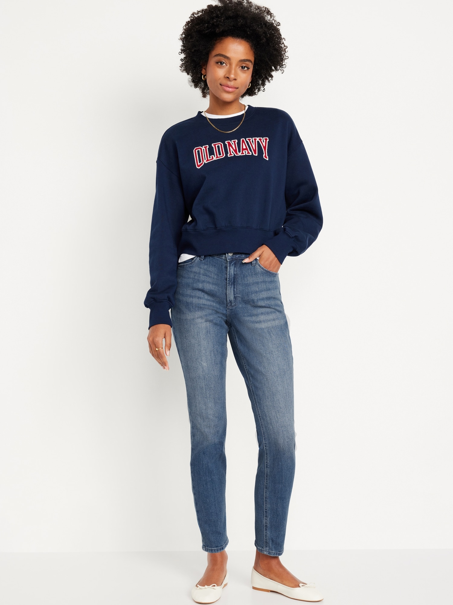 JEAN WOW DROIT À TAILLE HAUTE LONGUEUR CHEVILLE