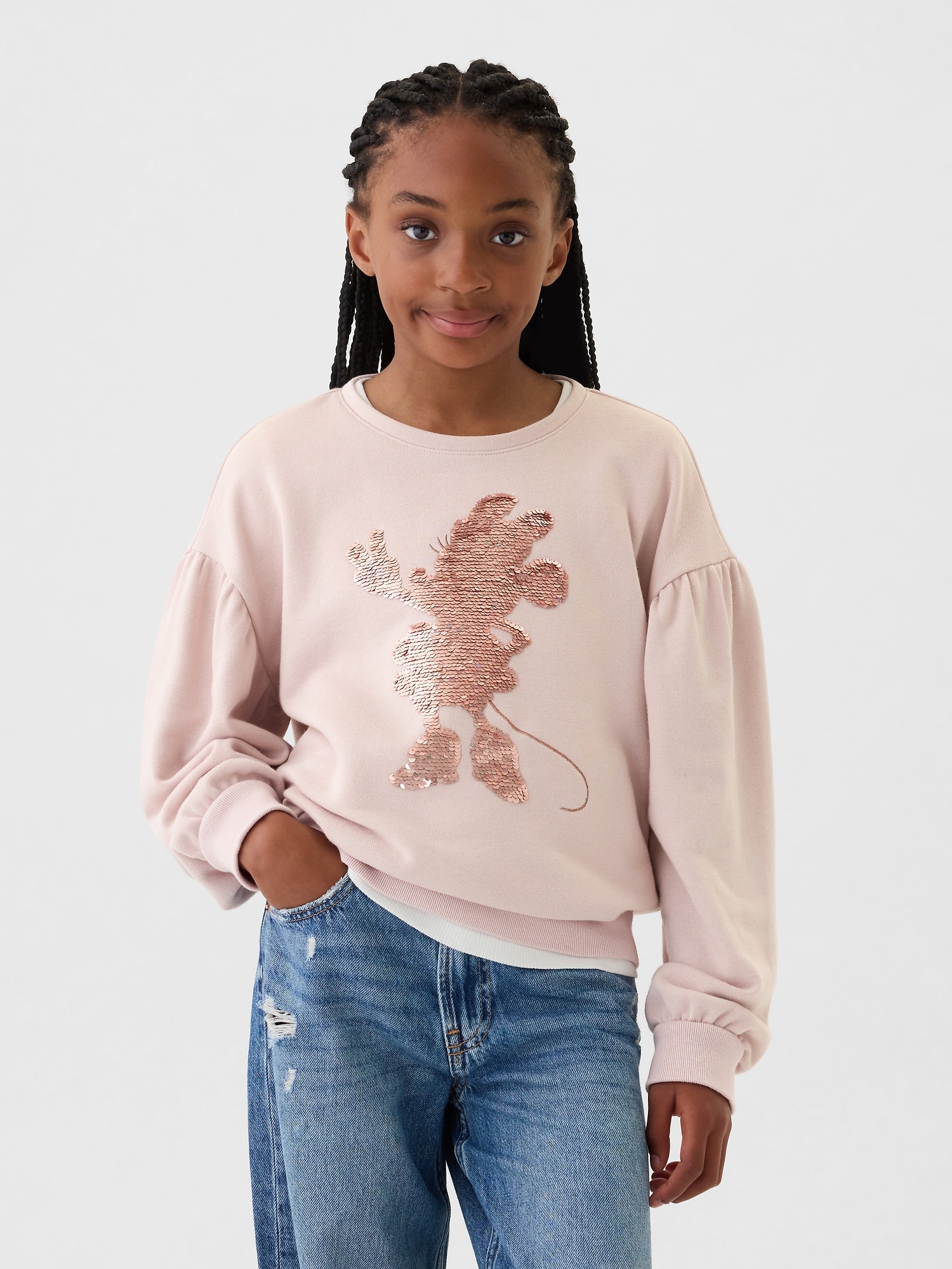 Gapkids | ディズニー リラックス フリッピー グラフィック スウェット・トレーナー