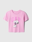 babyGap GAPロゴ「ピーナッツ」グラフィックTシャツ-0