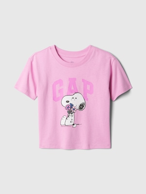 babyGap GAPロゴ「ピーナッツ」グラフィックTシャツ
