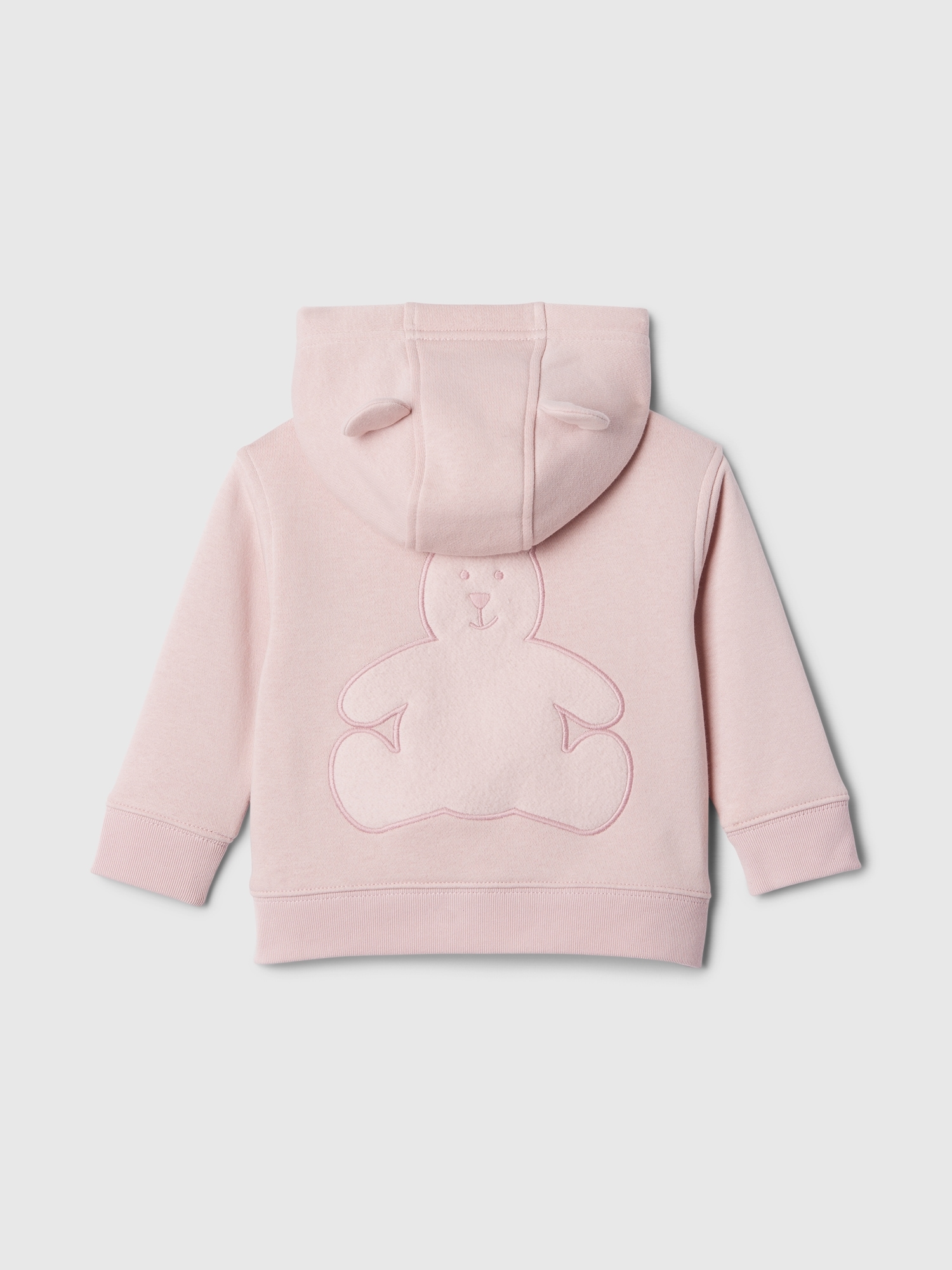 baby プレゼント GAP くま ピンク ジップ パーカー