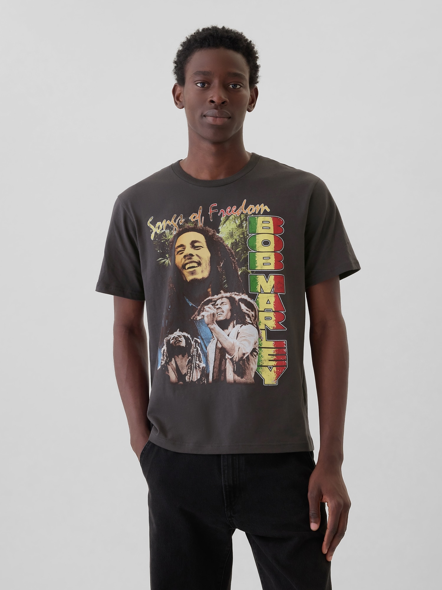 ボブ・マーリー Tシャツ BOB Marley ボブ・マーリー プリントTシャツ S | 古着倉庫