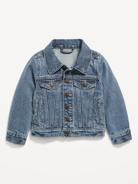VESTE DE CAMIONNEUR EN DENIM UNISEXE POUR TOUT-PETIT