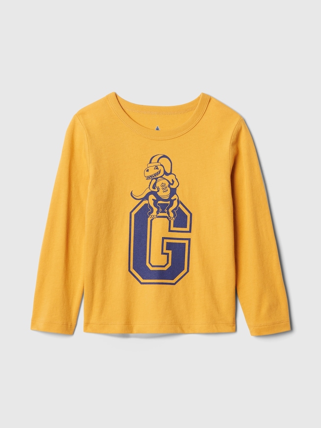 babyGap 恐竜 GAPロゴ グラフィックTシャツ-0