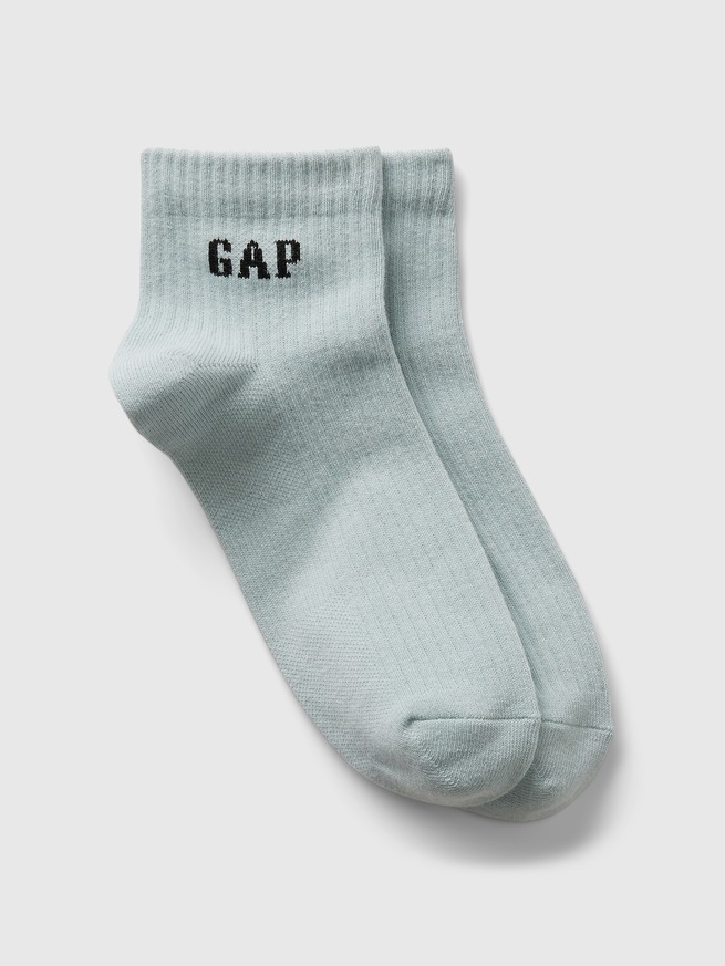 GAPロゴ ショートクルーソックス-0