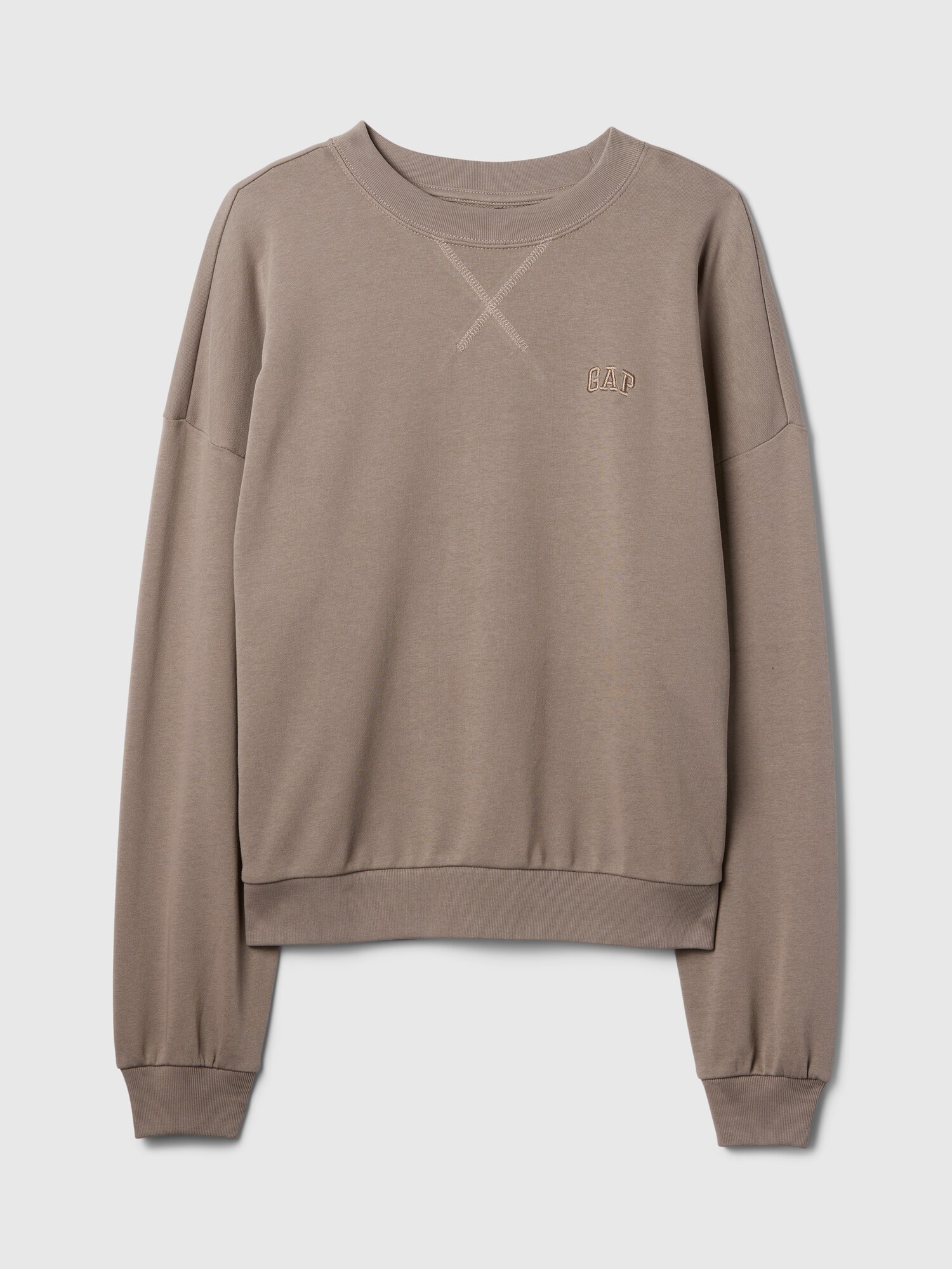 GAP トレーナー スウェット リラックス GAPロゴ ハーフジップ