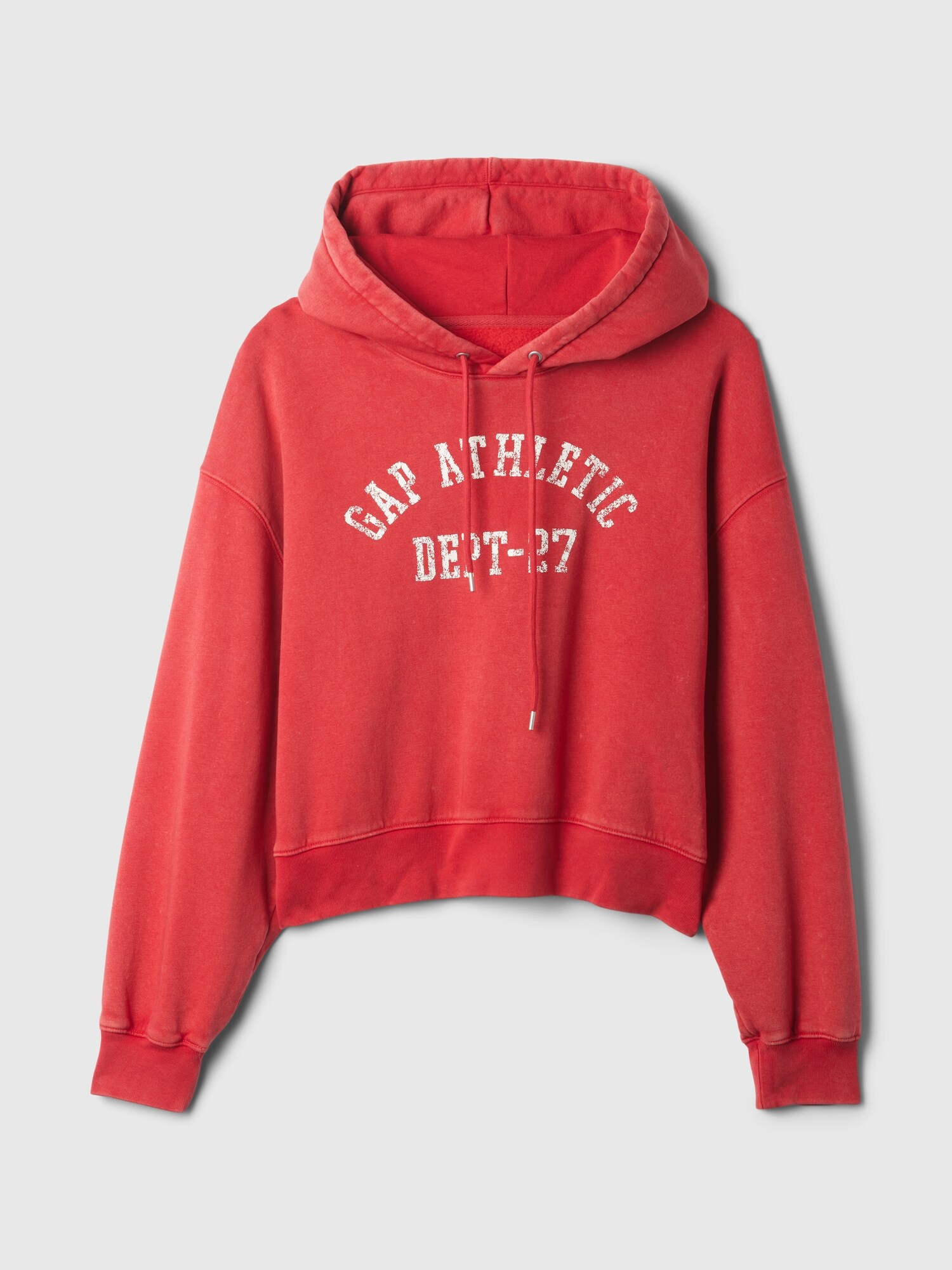 パーカー GapStudio ヴィンテージソフト クロップド パーカー レディース GAP パーカー ヴィンテージソフト GAPアーチロゴ クロップド