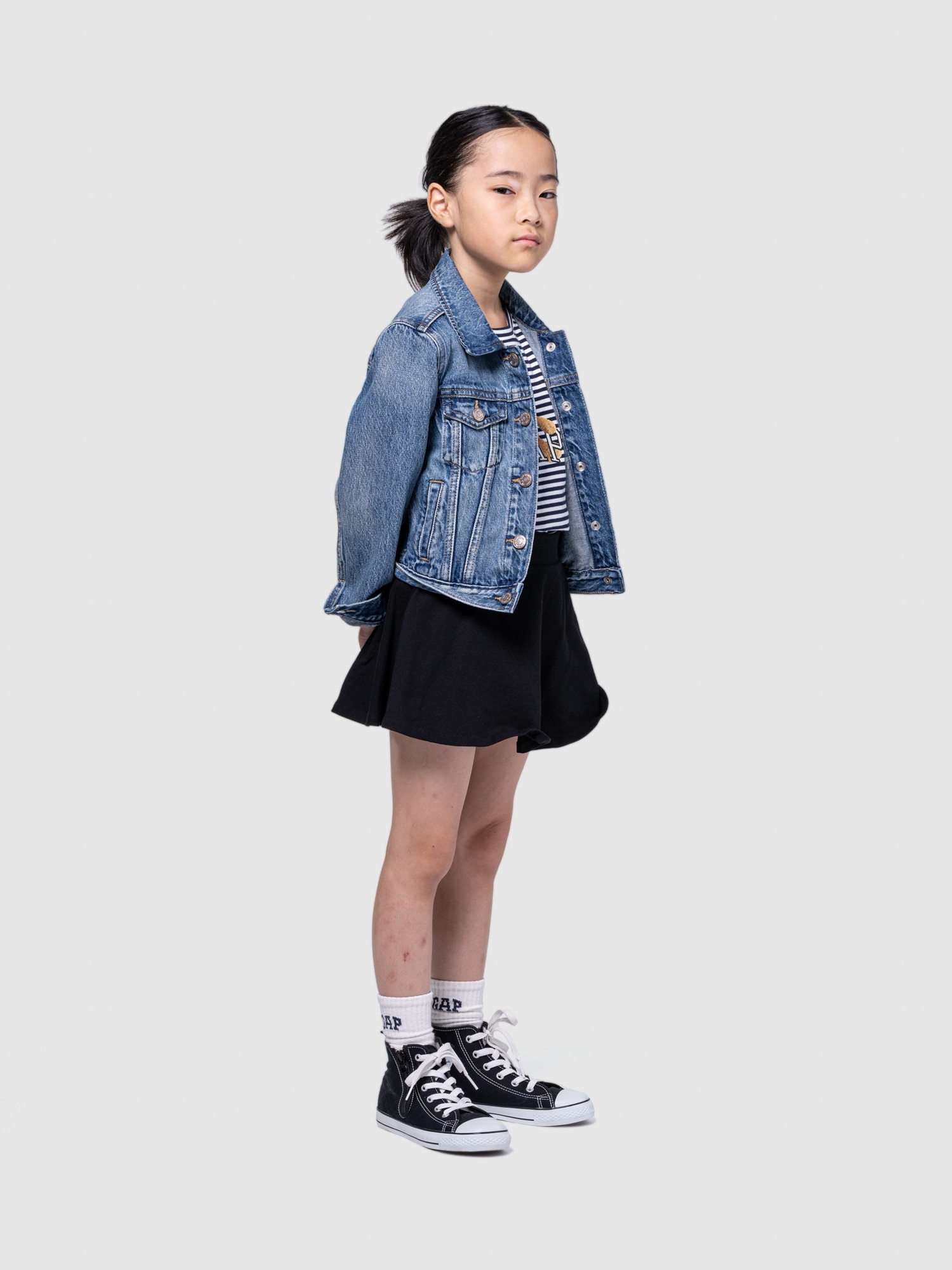 gap デニムジャケット トップ 子供