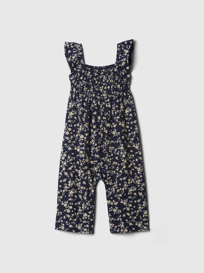 babyGap スモッキングギャザー ジャンプスーツ-1