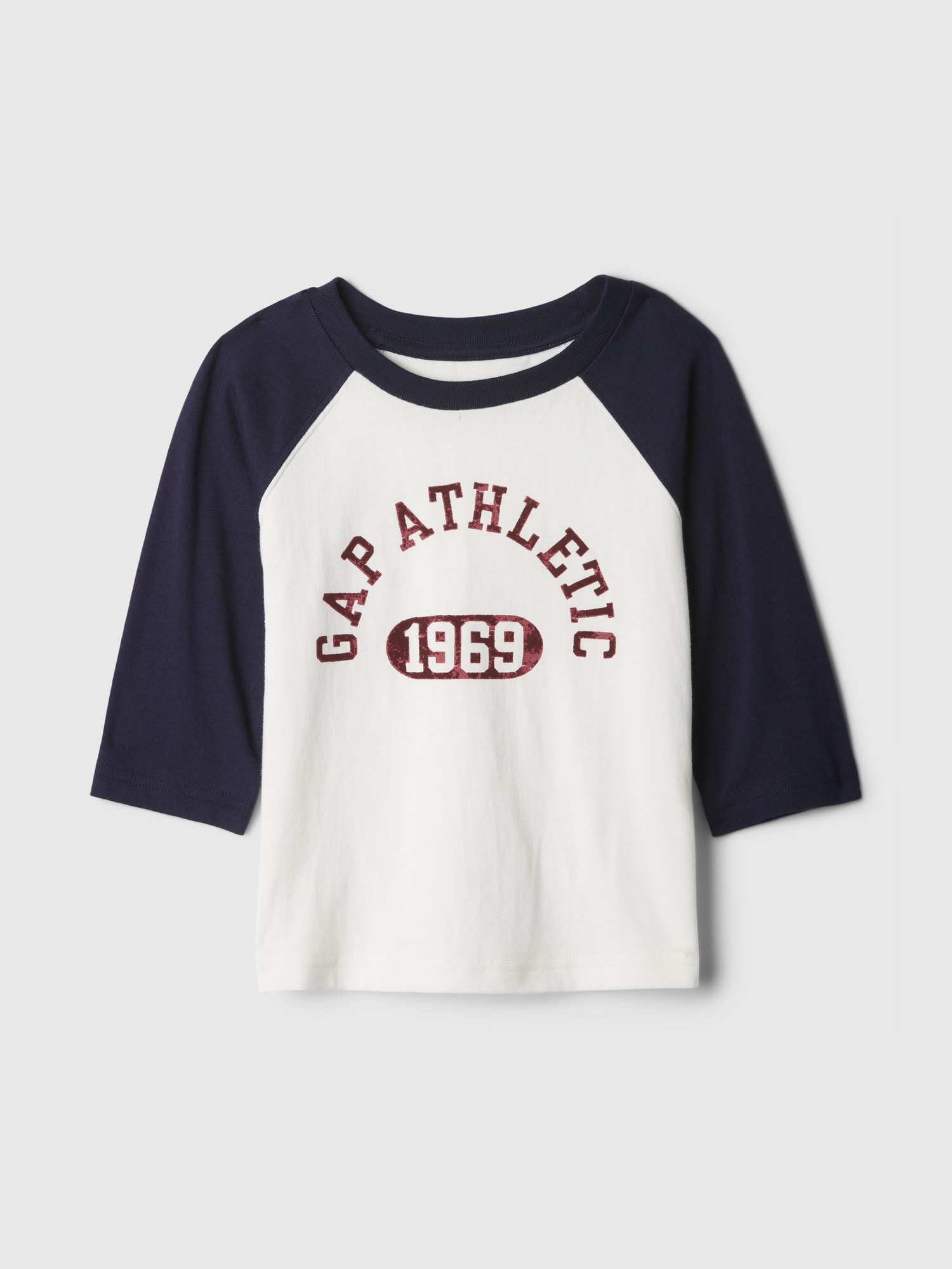 Babygap Gap Athleticロゴ ラグランtシャツ