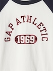 babyGap GAP ATHLETICロゴ ラグランTシャツ-2