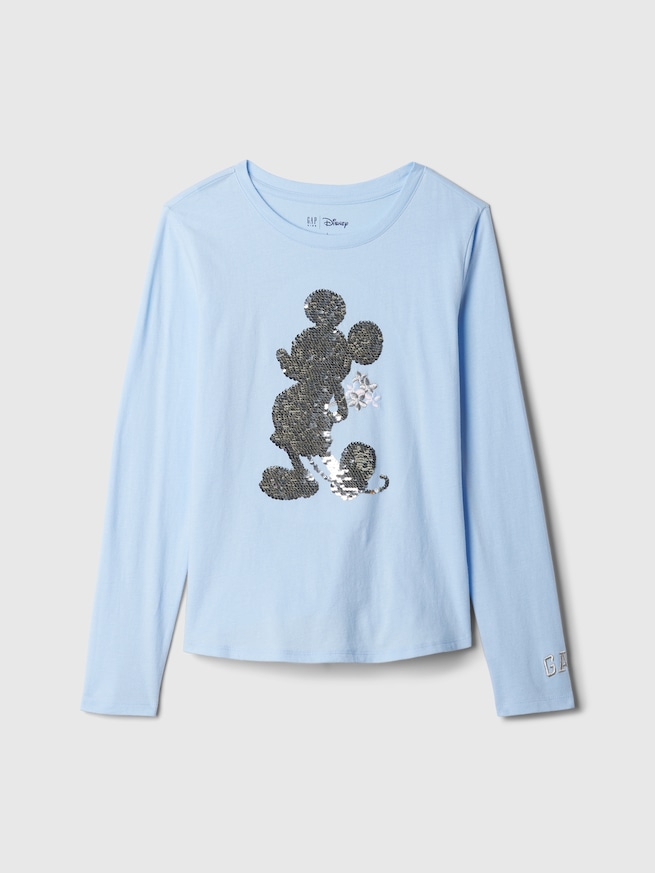 GapKids | ディズニー フリッピー 変身スパンコール グラフィックTシャツ-3