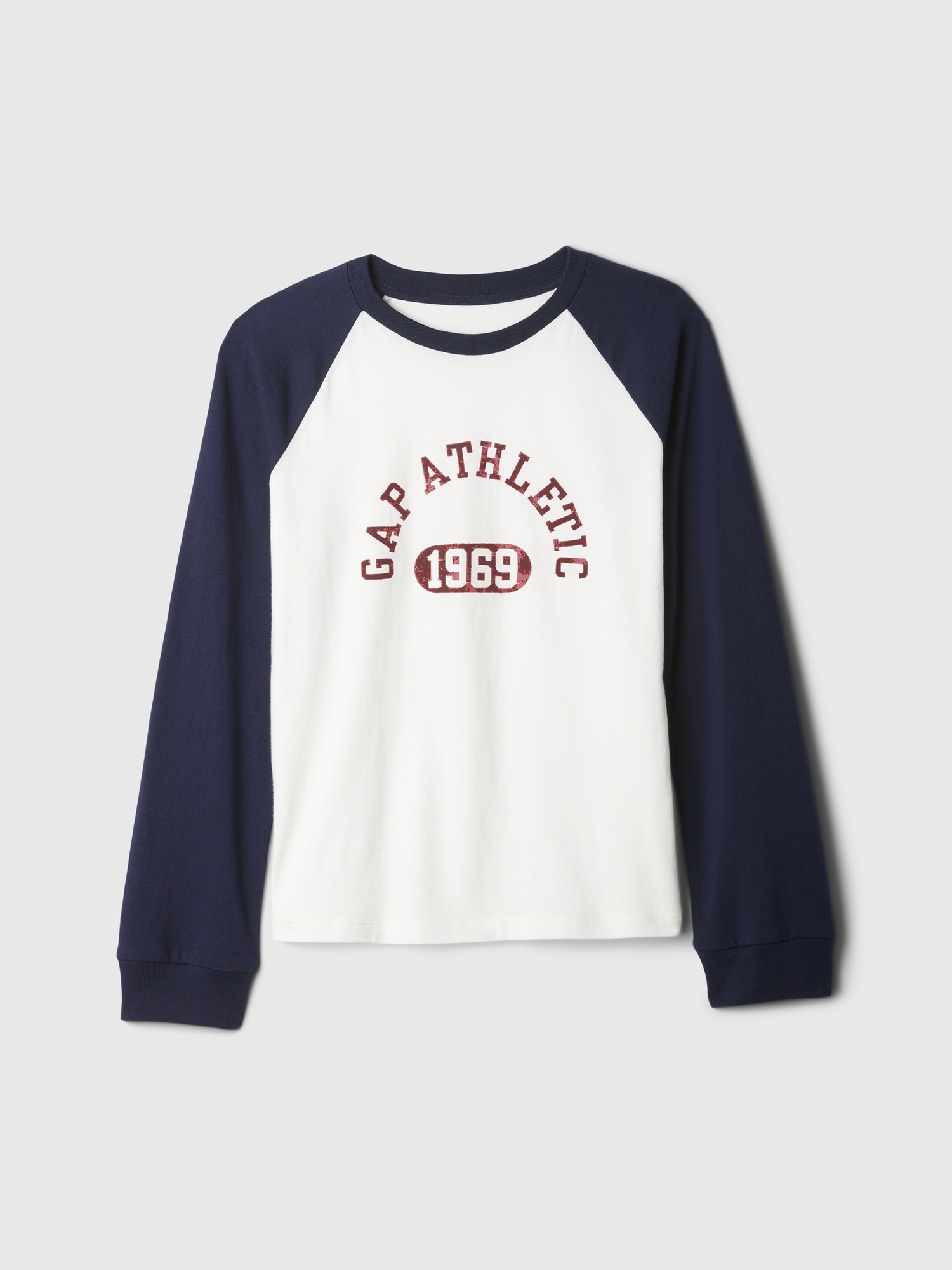 GAP ATHLETICロゴ ラグランTシャツ (キッズ)