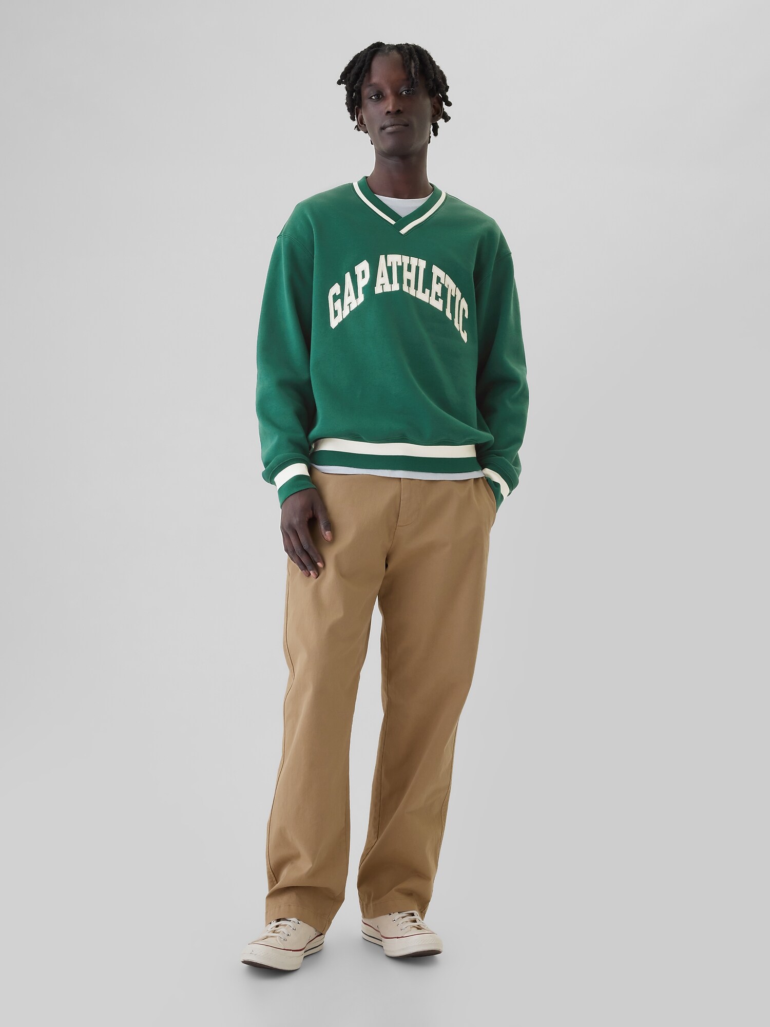 GAP ATHLETICロゴ スウェットシャツ(ユニセックス)