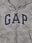 babyGap リラックス GAPロゴ ジップアップパーカー-2