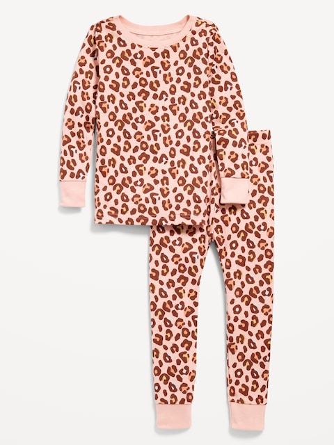 Printed Snug-Fit Pajama Set for Toddler & Baby